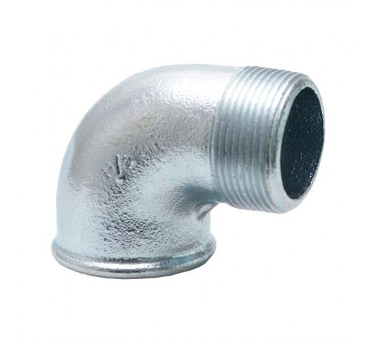 Поцинкована коляно нипел 1" main image