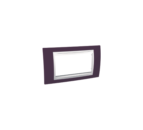 Рамка 4 модула Unica Plus гранит/бял MGU6.104.872 main image