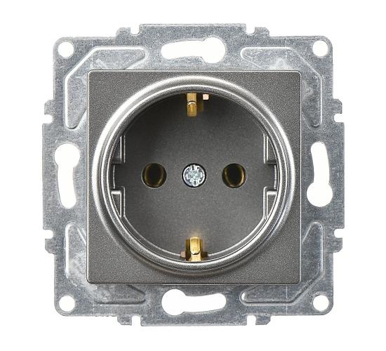 Контакт Егона тъмно сив механизъм main image