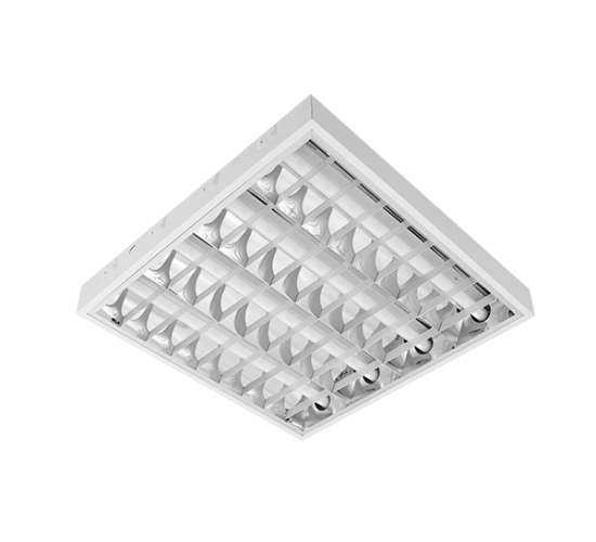 Корпус за луминисцентни пури 4Х18W IP20 скрит монтаж main image