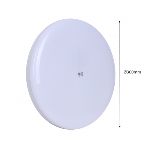 LED плафониера 18W 4000k Mac Radar F300 със сензор за движение main image