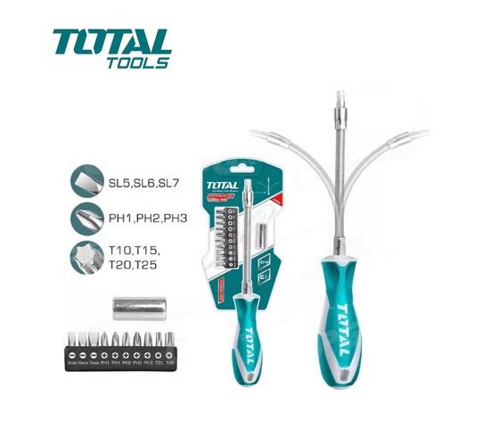 Отверка гъвкава комплект с битове main image