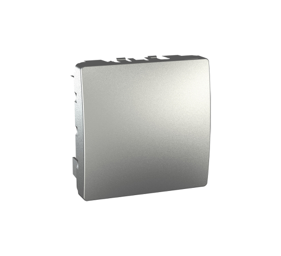 Капак единичен механизъм Unica Top/Class алуминий main image