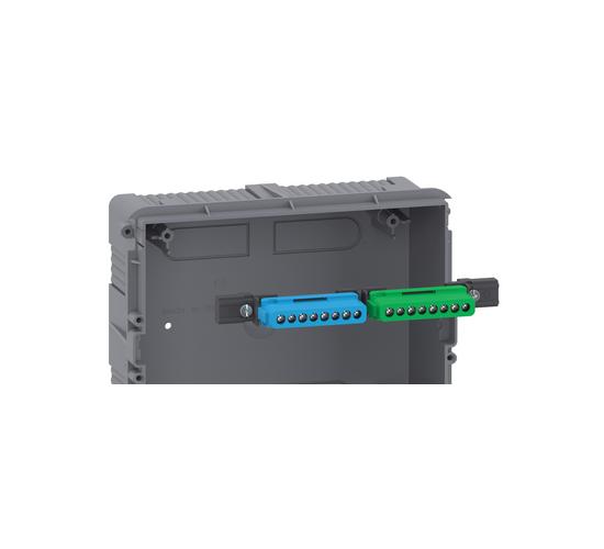 Модулно табло Easy9 EU открит монтаж 3х12 модула 2 клеми земя/нула опушена врата main image