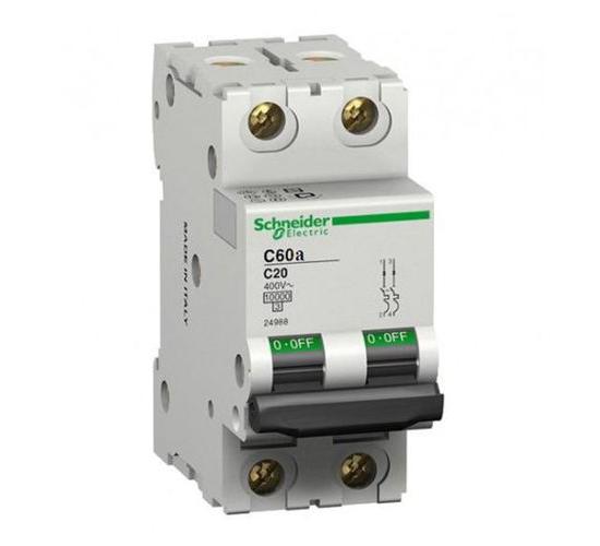 Автоматичен прекъсвач iK60N, 3P, 6A, крива C, 400V, 6kA main image