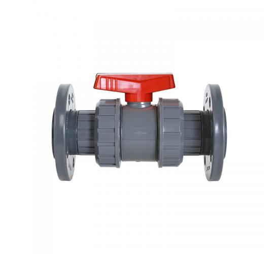 ПВЦ Кран сферичен фланшови за киселина ф25 main image