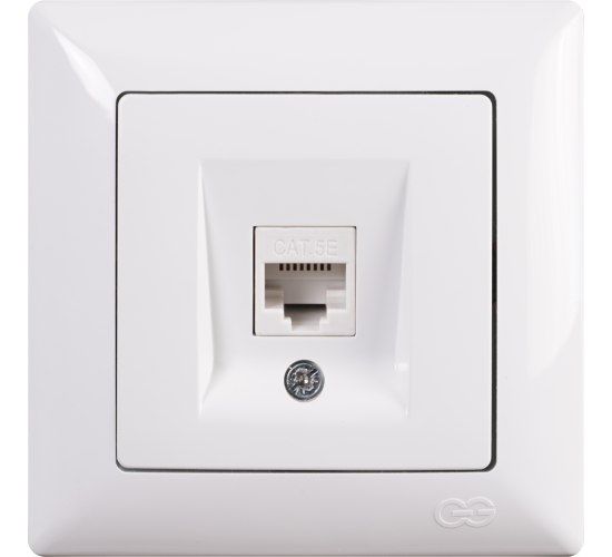 Контакт за компютър Visage бял main image