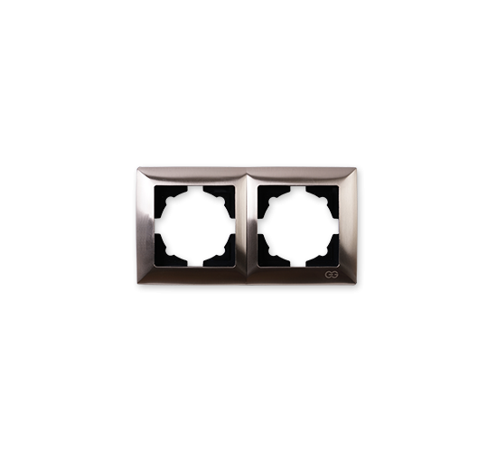 Рамка двойна Visage мат хром Deluxe main image