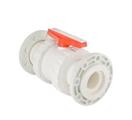 Кран полипропилен ф 90 PN 10 с фланци main image