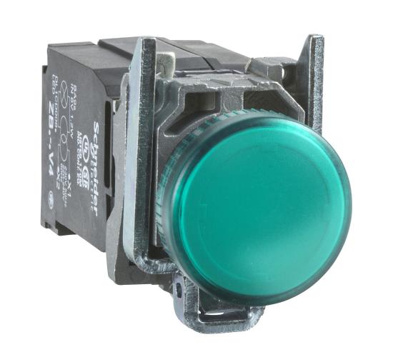 Сигнална лампа LED 230V зелена main image