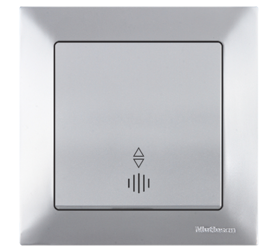 Kлюч девиаторен светещ схема 6 Mutlusan Candela сив main image