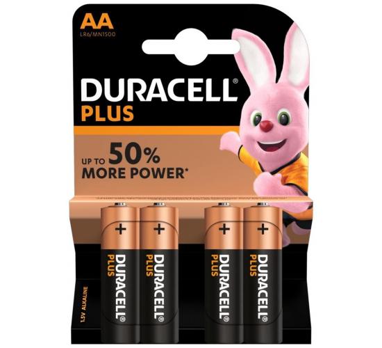 Батерии Duracell Алкални LR06 1.5V 4бр main image