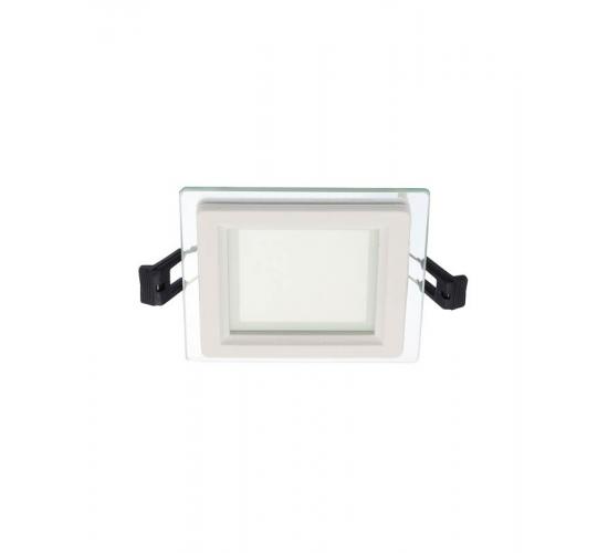 Панел квадратен 6W стъклен LENA-SG 4000K main image