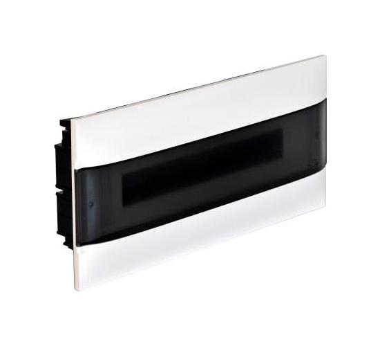 Апартаментно табло за СКРИТ монтаж 18 мод. Practibox S с прозрачна врата и Н и РЕ клеми Legrand main image