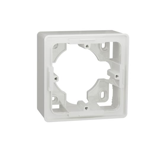 Конзола за открит монтаж Unica Studio 1 модул бяла main image