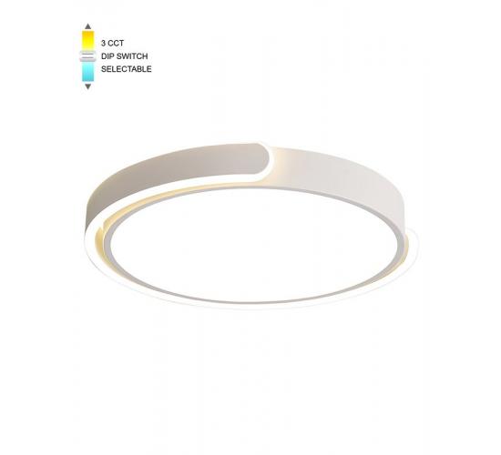 LED плафон 60W Finesse CCT 3000K/4000K/6000K Ф480*H50мм main image