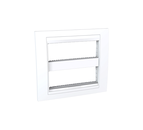 Рамка 2х6 модула Unica бял main image