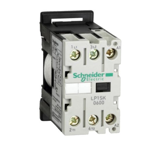 Мини контактор 27мм 12А 24 VDC LP1SK0600BD  2P SK 1.1KW main image