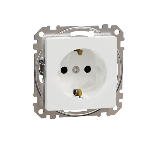 Kонтакт Шуко бял SEDNA SDD111021 main image