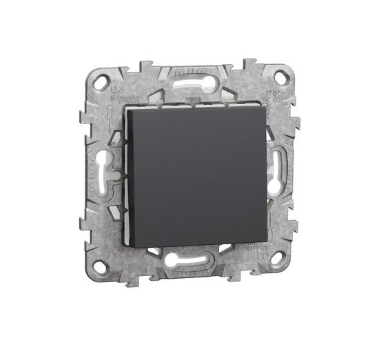 Ключ девиаторен IP44 двумодулен антрацит NU528254 main image