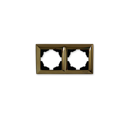 Рамка двойна Visage злато Deluxe main image