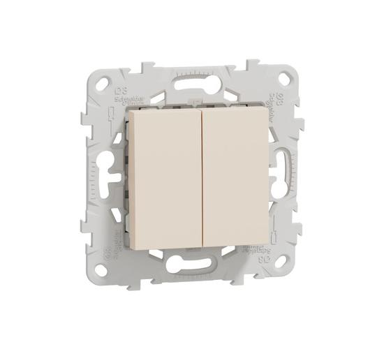 Сериен ключ с монтажна рамка слонова кост NU521144 main image