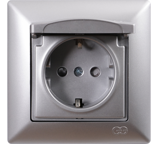 Контакт с капак Visage сив main image