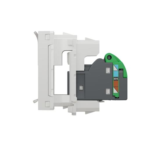 Компютърна розетка RJ45 cat. 5e STP 1 модулна NU341218 main image
