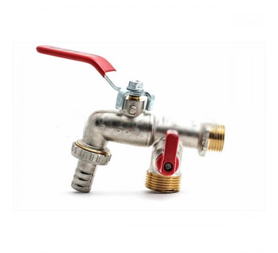 Канела сферична с холендър 1/2"+кран сферичен 3/4" main image