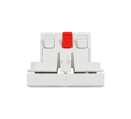 Бутон за щори + STOP 10A 2 модулен бял NU323718 main image