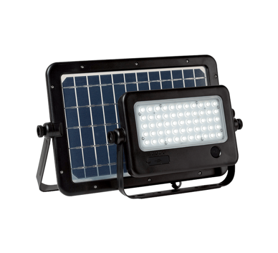 LED прожектор със соларен панел LED  50W соларен main image