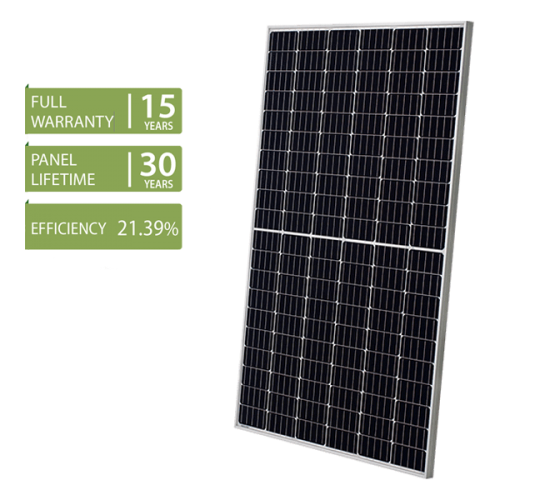 Двоен монокристален панел 465W main image