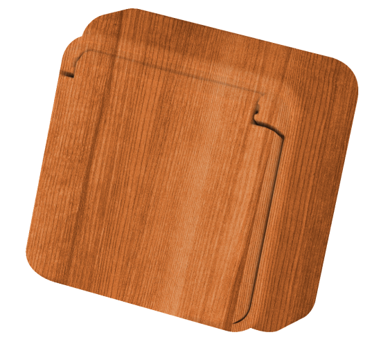 контакт гюнсан открит монтаж светъл махагон main image