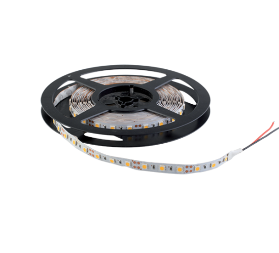 LED лента 14.4W 12V тип диоди 5050 60 SMD/M зелена светлина влагозащитена main image