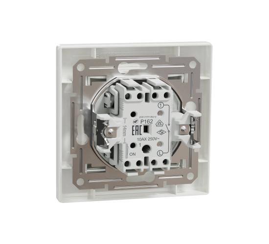 Ключ единичен схема 1 Asfora бял main image