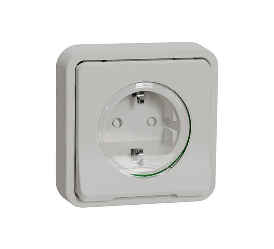 Mureva Контактен излаз Шуко, с детска Защита,безвинт.свързване MUR39132 main image