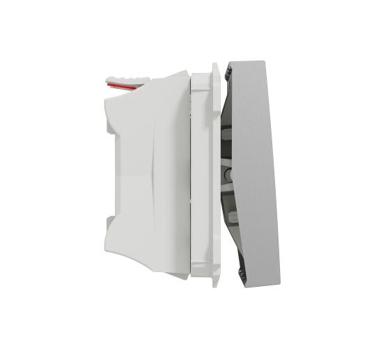 Сериен ключ 10А 2 модулен алуминий2 NU321130 main image