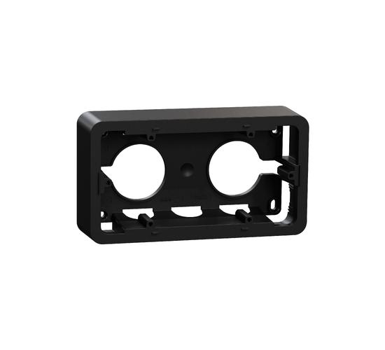 Конзола за открит монтаж Unica Pro антрацит 2 модула NU840454 main image