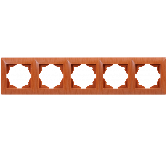 Рамка петорна Visage светъл махагон main image