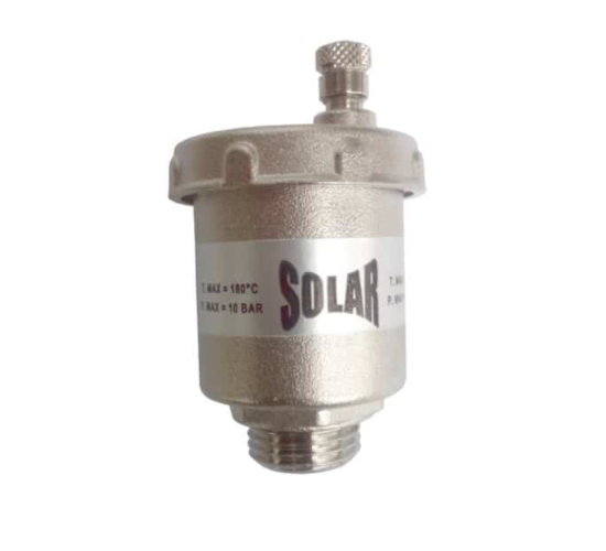 Обезвъздушител автоматичрен за висока температура СОЛАР 180 градуса 1/2" прав main image