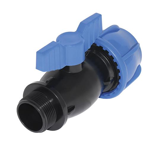 Полиетиленов кран ф 20х1/2 външна резба main image