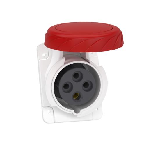Индустриален контакт за монтаж на табло 16A 3P+E IP67 main image