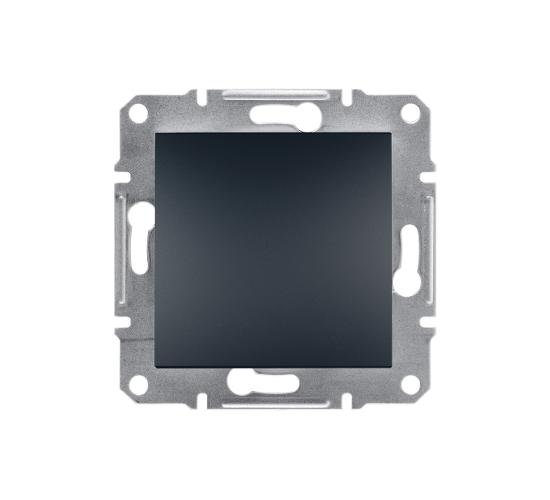 Капак за празен модул Asfora антрацит main image