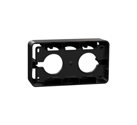 Конзола за открит монтаж Unica Pro антрацит 2 модула NU840454 main image