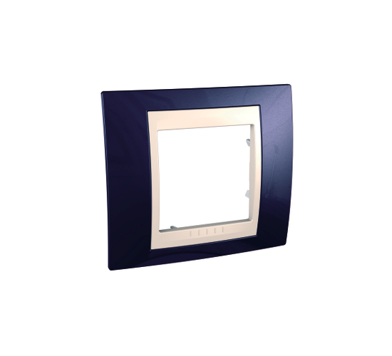 Рамка единична Unica индиго/слонова кост ДО ИЗЧЕРПВАНЕ НА КОЛИЧЕСТВАТА main image