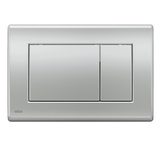 Бутон за вградени структури мат-хром квадратен Alca main image