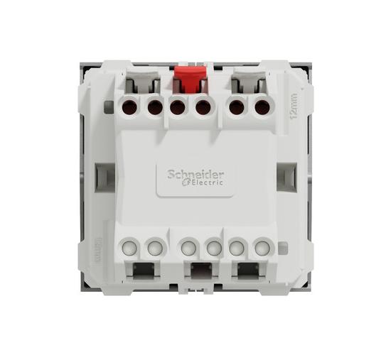 Сериен ключ 10А 2 модулен алуминий2 NU321130 main image