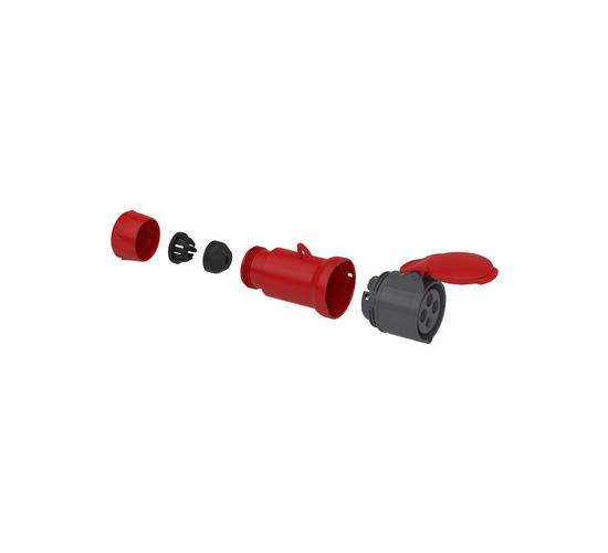 Индустриален контакт Pratika 16A 3P-N-E 380-415V IP44 main image