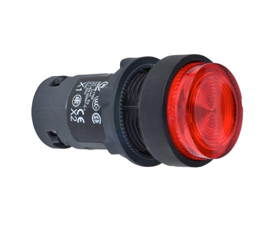 Светещ бутон &Oslash;22 червен 230V 1НЗ main image