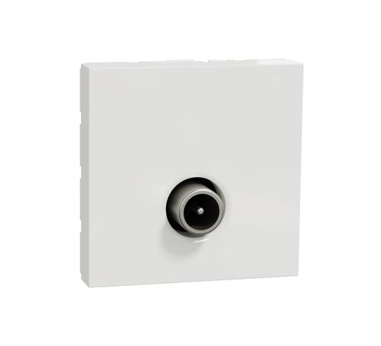 TV розетка 2 модулна бяла New Unica NU346218 main image